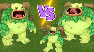 Entbrat normal versus small and fat  My Singing Monsters [upl. by Newmann289]