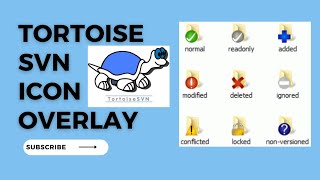 how to fix tortoiseSVN overlay icons not showing [upl. by Lenneuq537]