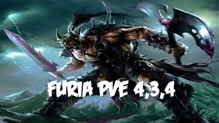 Guía Furia pve 434 [upl. by Eidnak]