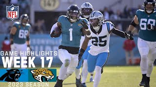 Carolina Panthers vs Jacksonville Jaguars  2023 Week 17 Game Highlights [upl. by Mccomb]