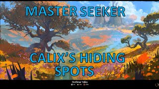 Guild Wars 2  MasterRenowned Seeker  Calixs Hiding Spots [upl. by Jorry]