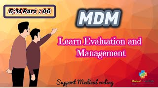 MDM Table Medical Coding  EM Part 06  MDM in EampM Coding [upl. by Anilys]