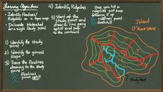 Beginning Watershed Delineation [upl. by Ariajaj]