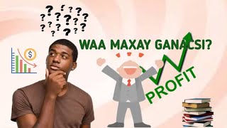 Waa maxay ganacsi  first vedio [upl. by Enttirb]