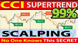 🔴 The Best CCISUPERTREND quotSCALPINGquot Trading Strategy YOU Will Ever Need BEGINNER TO EXPERT [upl. by Nnaeirb]