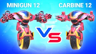 Minigun 12 vs Carbine 12  Killshot  Mech Arena [upl. by Vivien]