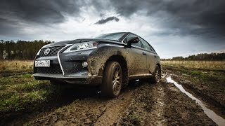 Lexus RX350 купаем в грязи Внедорожный тестдрайв 2015 [upl. by Poppy734]