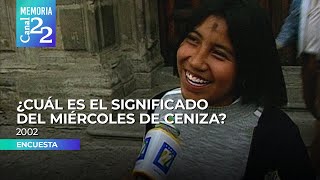 ¿Cuál es el significado del Miércoles de Ceniza 2002 [upl. by Tim]