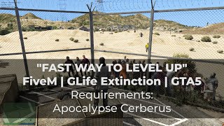 GLife Extinction  FiveM  GTA5  quotBEST WAY TO LEVEL UPquot [upl. by Forsta]