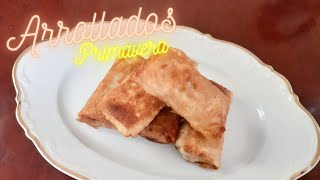 Arrollados Primavera  Receta Fácil  PanquequeDeNaranja [upl. by Barbuto]