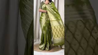 Cotton Silk Saree Collection trandingnewdesignsviralshort cottonsilksareeshortfeed [upl. by Anayra482]