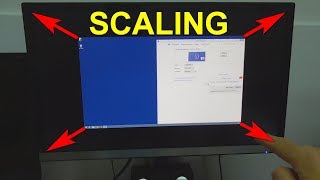 Why the Desktop is not fullscreen at certain resolutions Scaling Nvidia [upl. by Anyela]