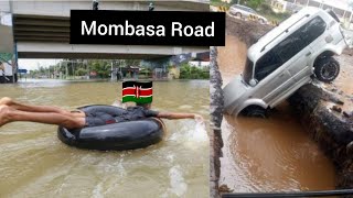 Mombasa Road Nairobi Expressway Flooding is wrecking havoc in Nairobi [upl. by Maggy342]