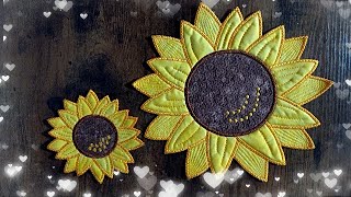 Large Sunflower Placemat By Kreative Kiwi [upl. by Aelaza]