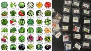 45 Varieties Vegetable Seeds [upl. by Candida]