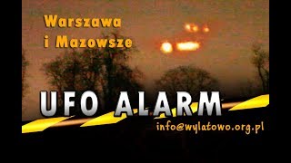 UFO ALARM dla Mazowsza 13 03 2019  UFO nad Warszawą Ciechanowem Mławą Lipnikami [upl. by Anerhs]