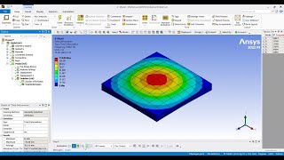 Free Vibration  Modal Analysis of Functionally Graded Sandwich Flat Plate using ANSYS Workbench [upl. by Stanford]