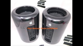 How Change Ram Stick Memory on Mac Pro Tower A1481  Ram Memory Sticks Installation Mac Pro A1481 [upl. by Laurentium]