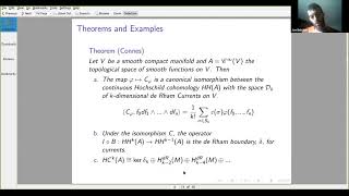 Jonathan Belcher Bridge cohomologya generalization of Hochschild and cyclic cohomologies [upl. by Maccarthy]