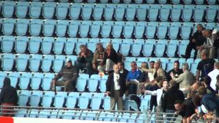 Gruff på läktaren ovanför DIF klacken MFFDjurgården 20110730 [upl. by Reisinger814]