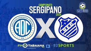 CONFIANÇA X OLÍMPICO  CAMPEONATO SERGIPANO 2024 [upl. by Glennon76]