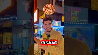 Pizza restoranında başka pizzacıdan pizza sipariş ediyorum 😂🍕 reklam [upl. by Ayana]