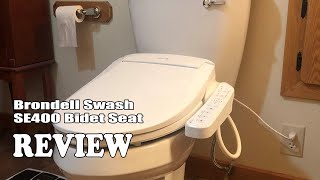 Brondell Swash SE400 Bidet Seat  Review 2022 [upl. by Argent]