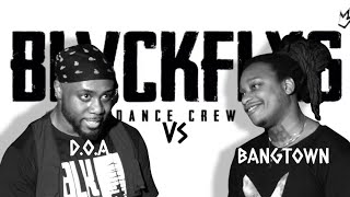 The FLXG Session BLVCKFLXG  DOA Aka Twin WarTrigga vs BANGTOWN aka Street Ryat [upl. by Anaoj]