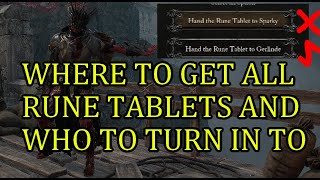 Lords of the Fallen ALL Rune Tablet Locations and Who to Turn Them in to [upl. by Nahgiem469]