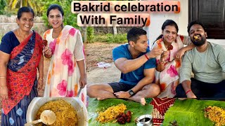 Manimegalai அம்மா cooks Bakrid Briyani 😍 Village Bakrid Celebration  Hussain Manimegalai [upl. by Celik]