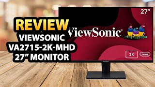 ViewSonic VA27152KMHD 27 Inch 1440p LED Monitor ✅ Review [upl. by Atteniuq473]