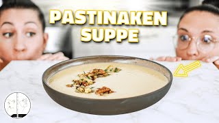 Pastinakensuppe mit Birnen und Walnüssen  die beste Suppe für kalte Wintertage [upl. by Eilama]