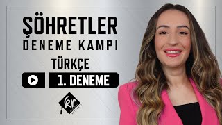 ŞÖHRETLER KARMASI DENEME KAMPI  1DENEME [upl. by Forelli]