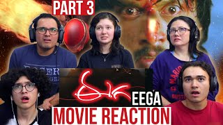 EEGA MOVIE REACTION  Part 3  SS Rajamouli  MaJeliv Indian Reactions  how’s he still alive [upl. by Demetria]