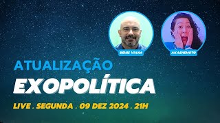 Exopolítica com Demis Viana  Live 09 dez 2024 [upl. by Eisinger179]