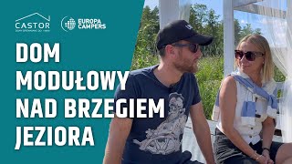 Dom modułowy nad brzegiem jeziora [upl. by Featherstone]