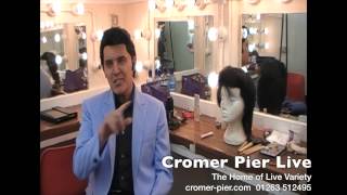 A Vision of Elvis Interview at Pavilion Theatre Cromer Pier [upl. by Eanej382]