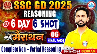 SSC GD 2025  SSC GD Reasoning Marathon  Non Verbal Reasoning  Clock  SSC GD Reasoning Class 6 [upl. by Drawe585]