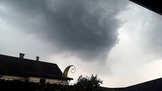 Timelapse  Gewitter Kat   Frastanz 27062020 [upl. by Analli]