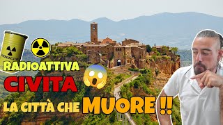 VISITIAMO LA CITTA CHE MUORE CIVITA È RADIOATTIVA 😱 miliomillemiglia [upl. by Lilly]