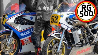 Suzuki RG500 Segoni Special  200 Miglia Imola 2021 [upl. by Eurydice45]