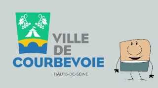 Découvrez le nouveau logo de la ville de Courbevoie [upl. by Cappella]