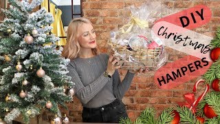 3 DIY Christmas Hamper Ideas  Home Bargains Holiday Gift Baskets Dollar Tree [upl. by Nnaaihtnyc105]