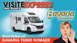 BAVARIA T696D Nomade  MAXI SALON [upl. by Nofpets281]