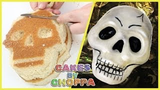 Skull cake How To  Gathering Videos [upl. by Clyve801]