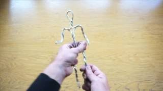 Making a 12quot Figure Armature the 3 minute armature [upl. by Marquardt]