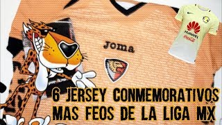 6 Jersey conmemorativos Uniformes Más FEOS de la Liga MX Microtop [upl. by Hanoj700]