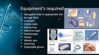 Nasogastric tube Insertion  Procedure FON [upl. by Eixel]