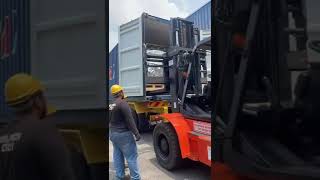 Loading of Palletized Goods to Container [upl. by Quartana]