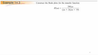 Bode Plot Example [upl. by Binny928]